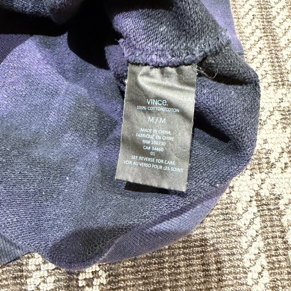 Vince Navy and Black Sweatshirt - Picture 3 of 3